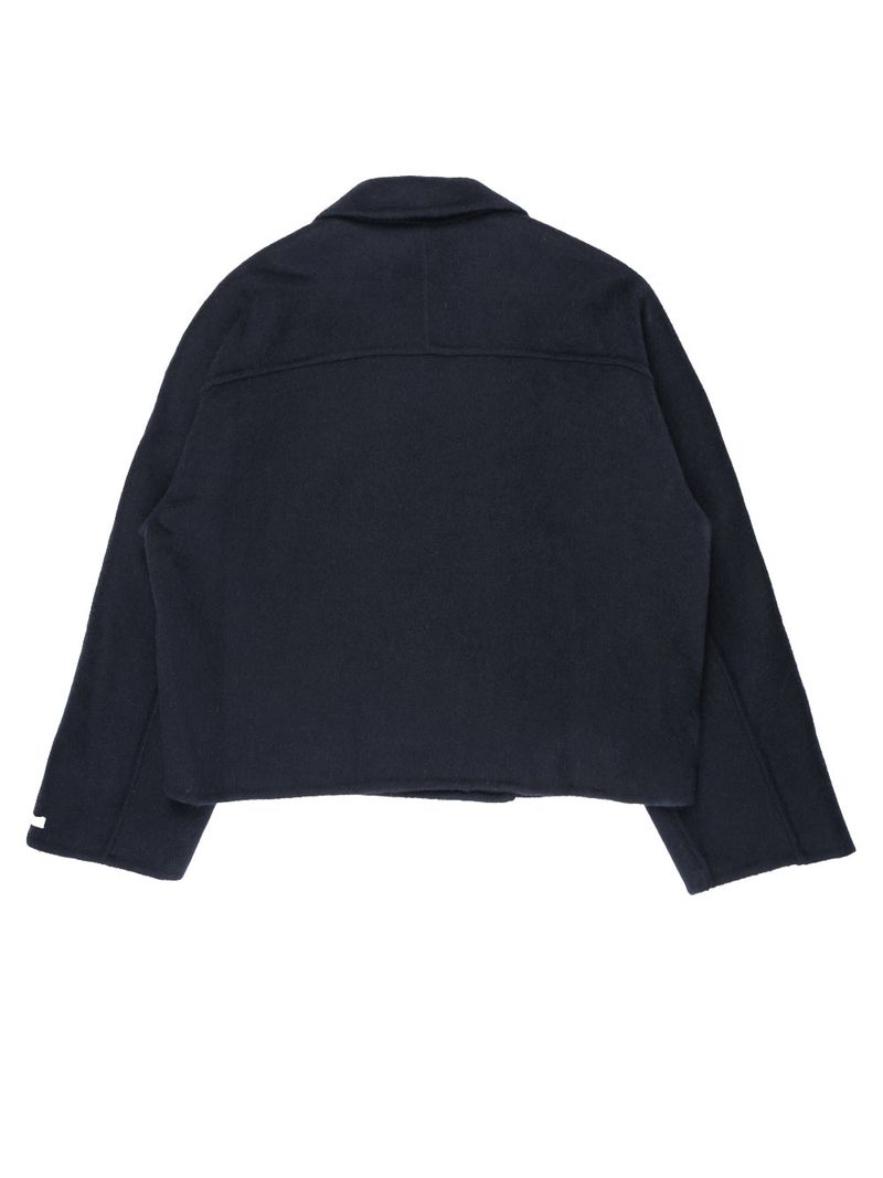  DOUBLE BUTTON WOOL COAT