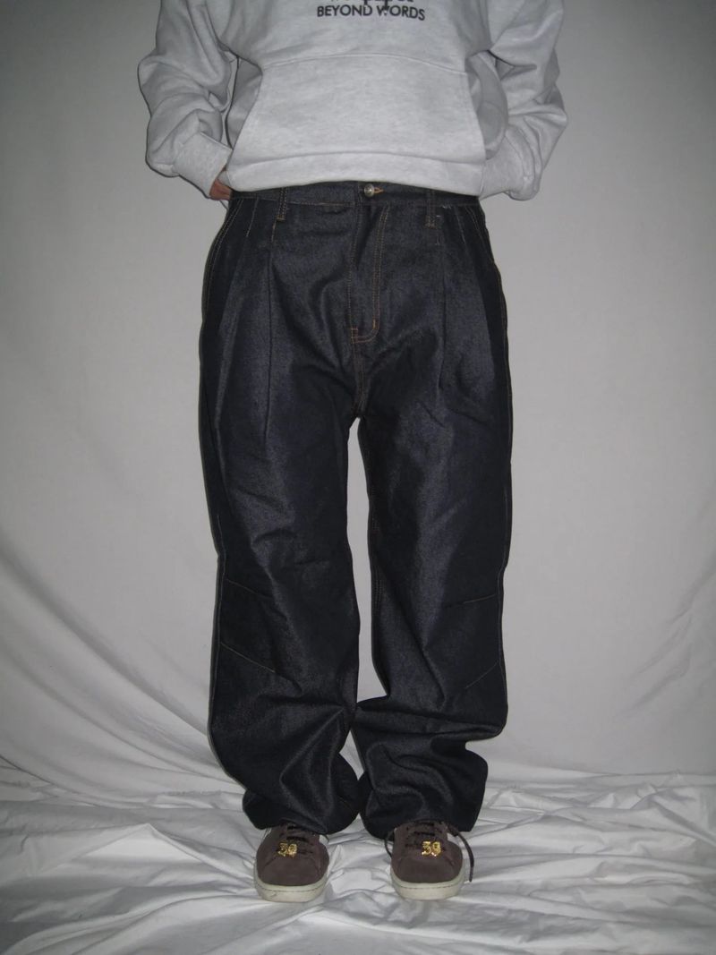 990 Wide Denim Pants (3 Colors)