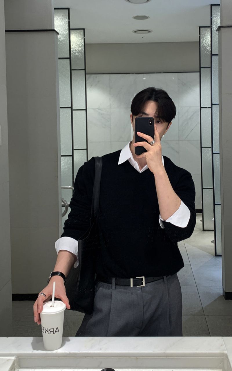 LOOKPLE（ルックプル）の「エッセンシャルクラシックオックスフォードシャツ（トップス）」