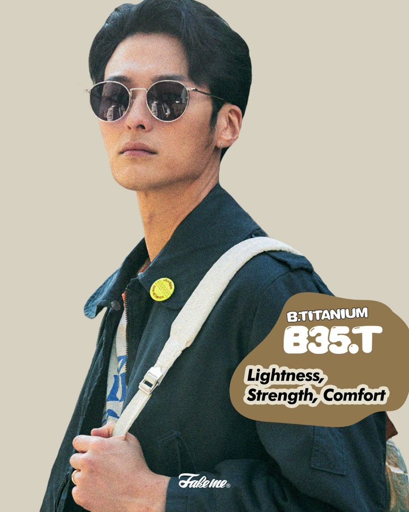 [FAKEME] B35T RGD B-titanium sunglasses