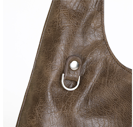Heather Big Hobo Bag Brown