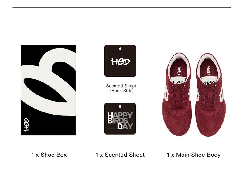 HBD New Pointed-Toe Casual Shoes