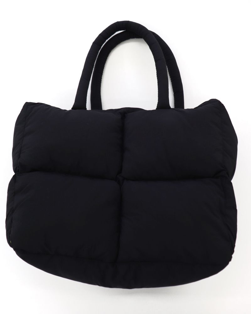 Dukan Waffle Padded Quilted Square Big Shoulder Bag