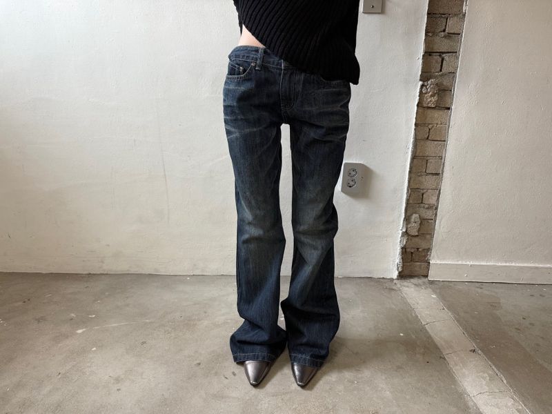 Blue low Jeans