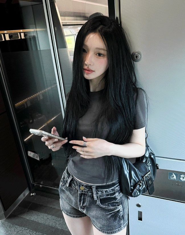 26SS★ TOKYO Crop Basic Tee