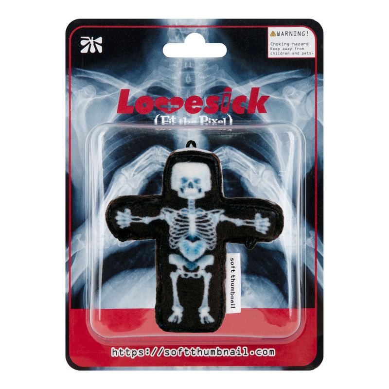 SOFT THUMBNAIL（ソフトサムネイル）の「X-ray Human, Pixel Man（Toys/Key Holders）」