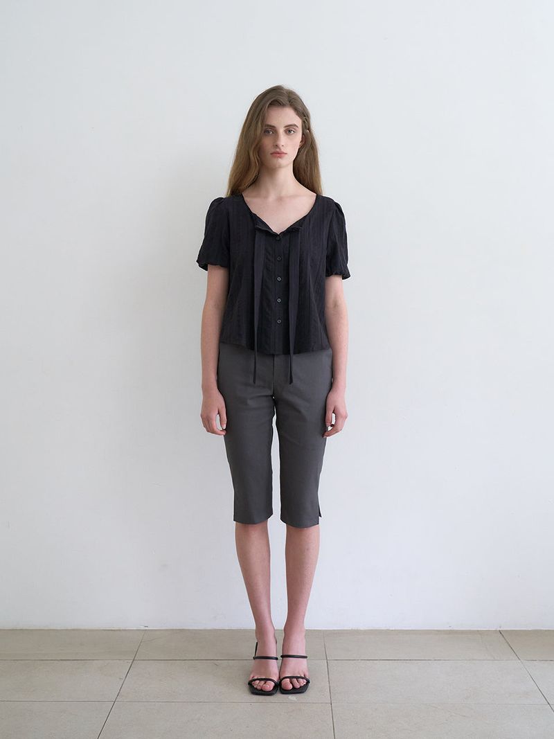 Gabrielle capri pants (Charcoal)