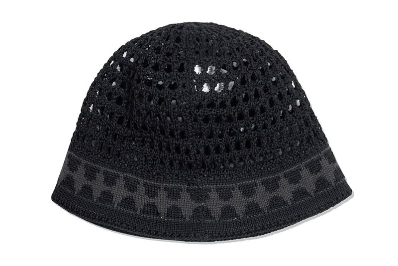 SHINING KNIT BUCKET HAT