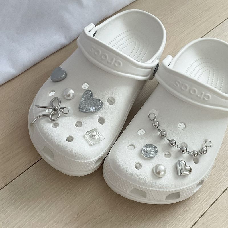 [made]silverlight ver shoes charm set 