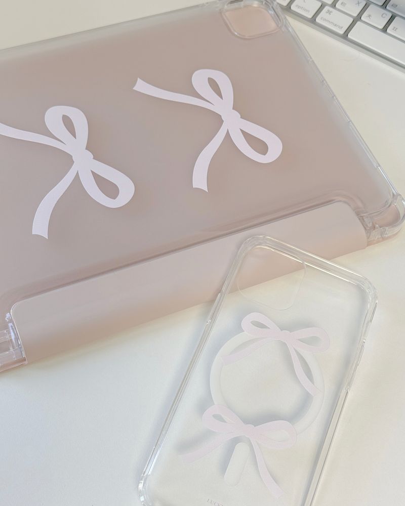 double ribbon Ipad case