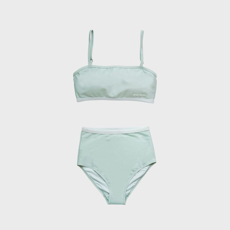 BETTER THAN SURF(べターザンサーフ)の「SWIM T-LINE BIKINI - OLIVE GREY(Swimwear)」