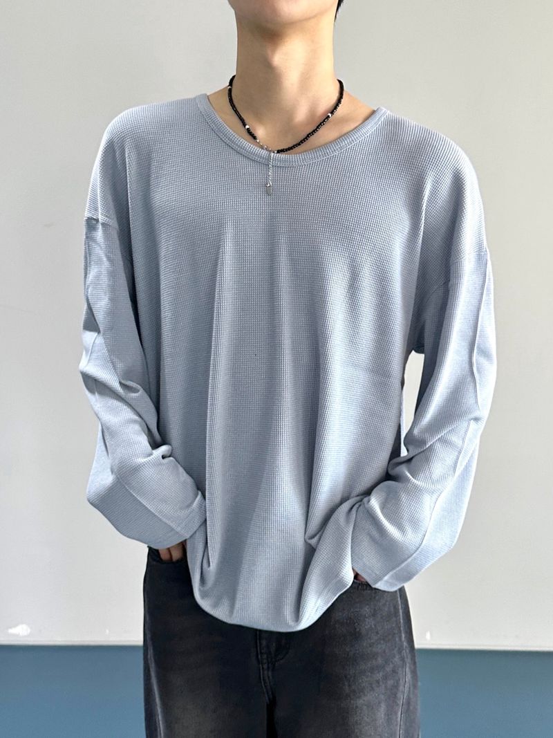 Module Basic Waffle Uniqlo Long Sleeve 4C