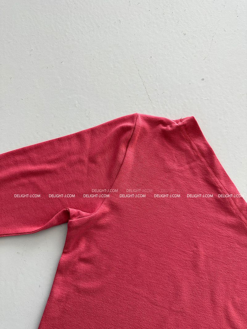 Unbalanced Off-Shoulder Warmer SET T-Shirt