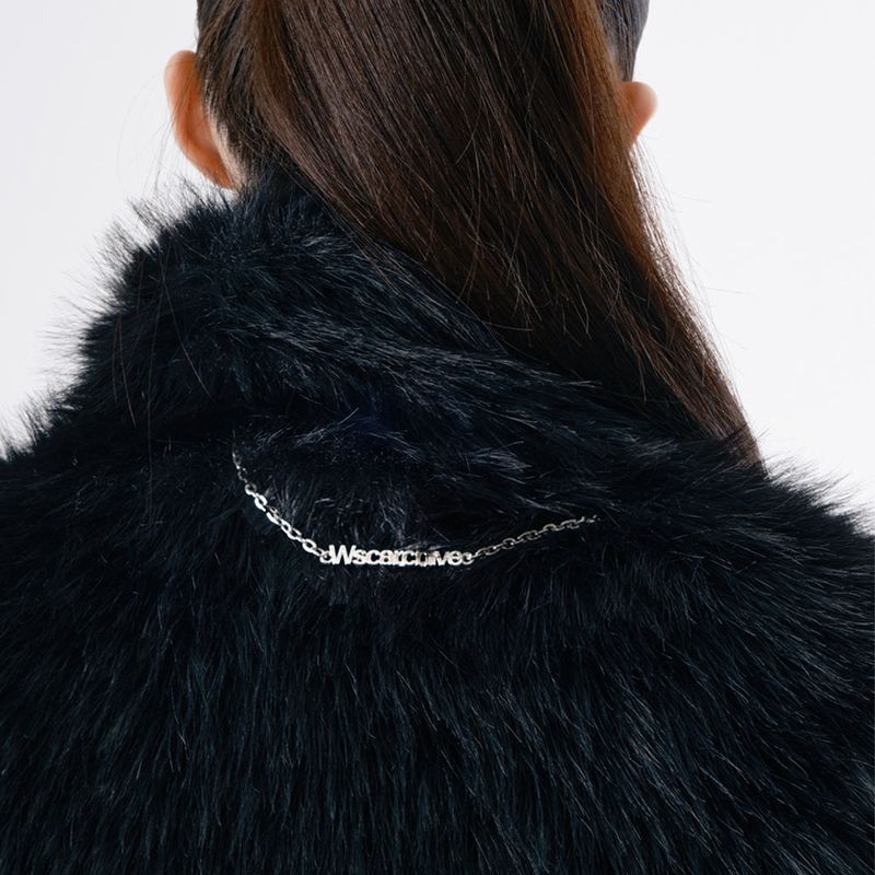 Wsc archive（ダブリューエスシーアーカイブ）の「Hairy chain fur jacket 001（Jackets/Outerwear）」