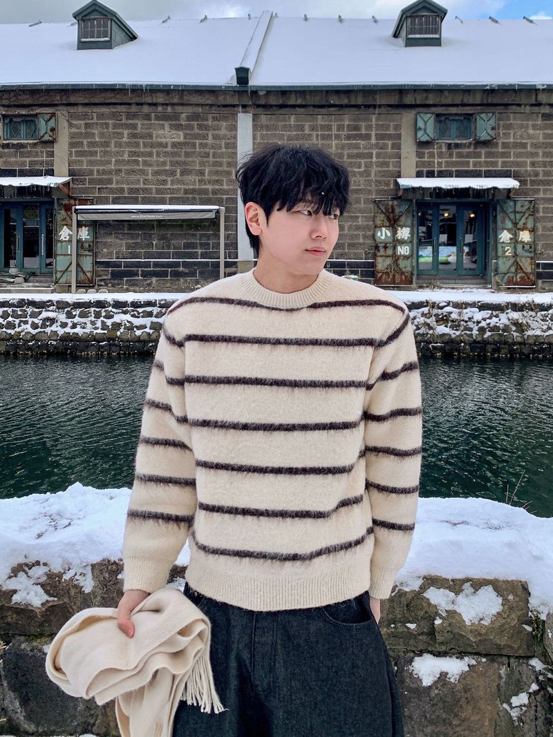 Er high-density mohair dangara knit