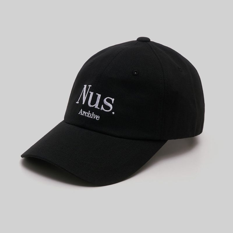 Nus. arch ball cap (Black)