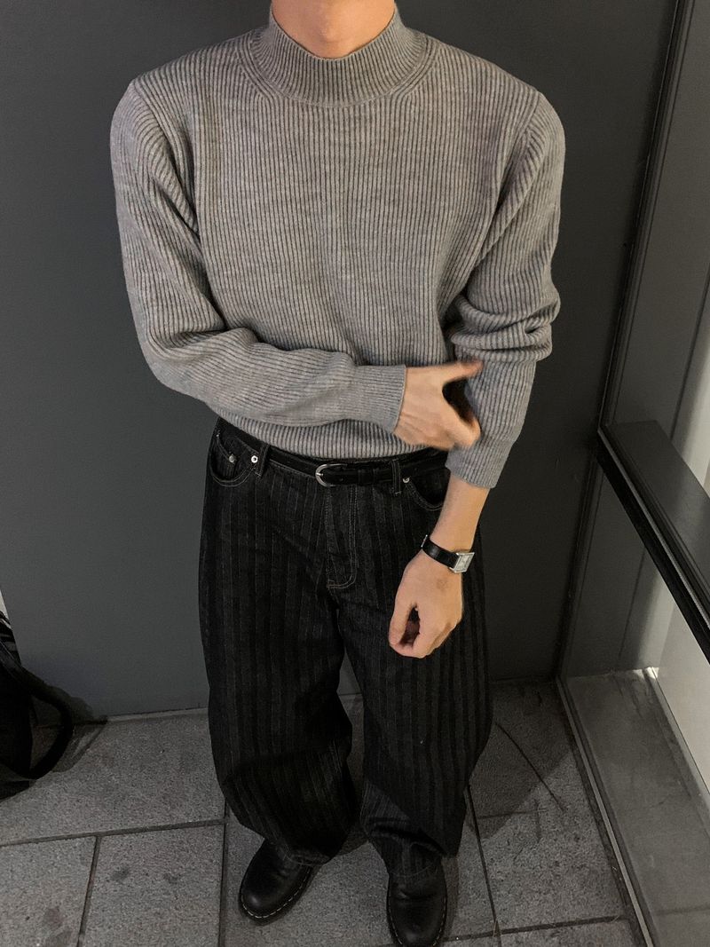 Ford Elite Hacci Half-Turtleneck Knit