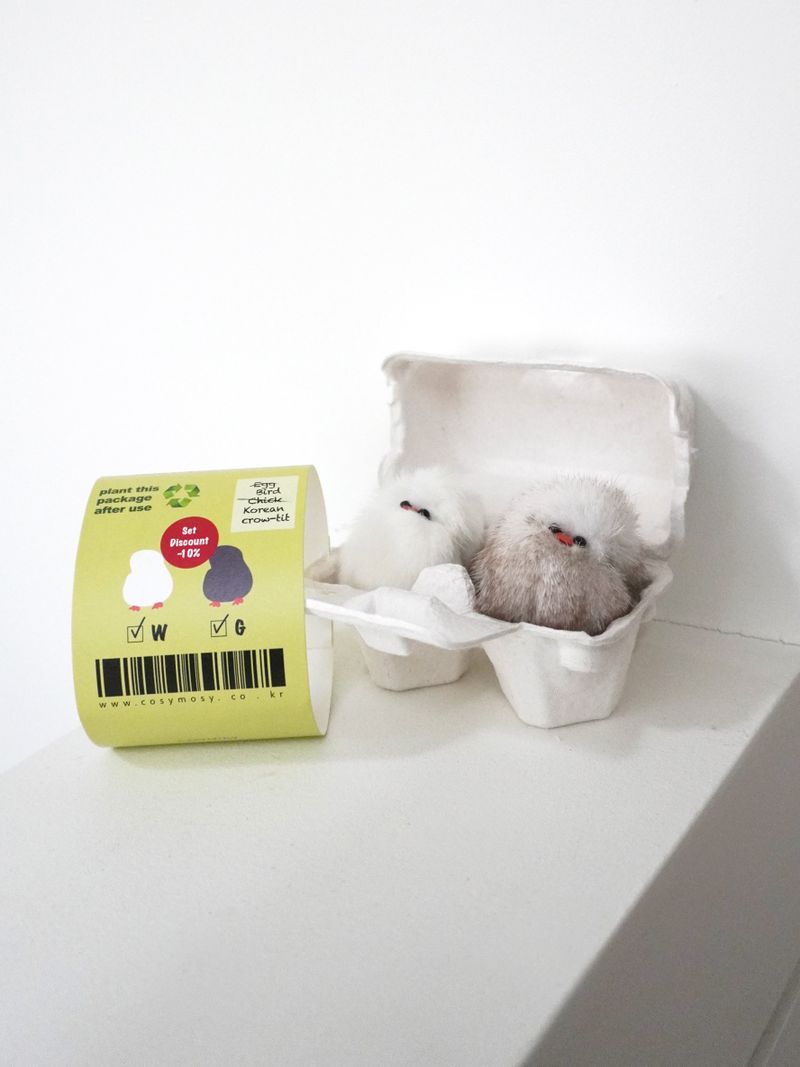 Cosymosy Baby Bird Keyring Set