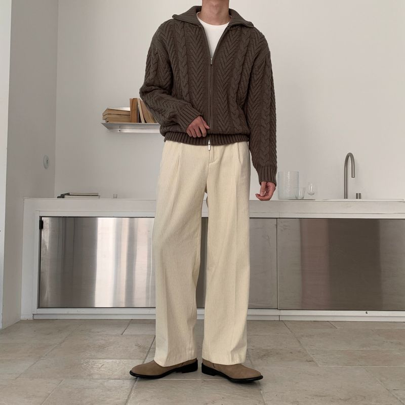 LMN Golden Back Bendable Cotton Pants (6 colors)