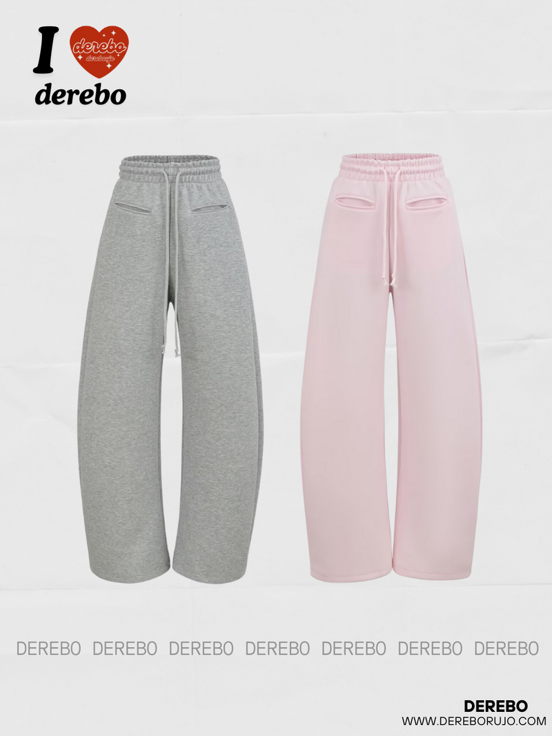 dereborujo（ドレボルゾー）の「Sprinkle Curved Casual Sweat Pants（Pants）」
