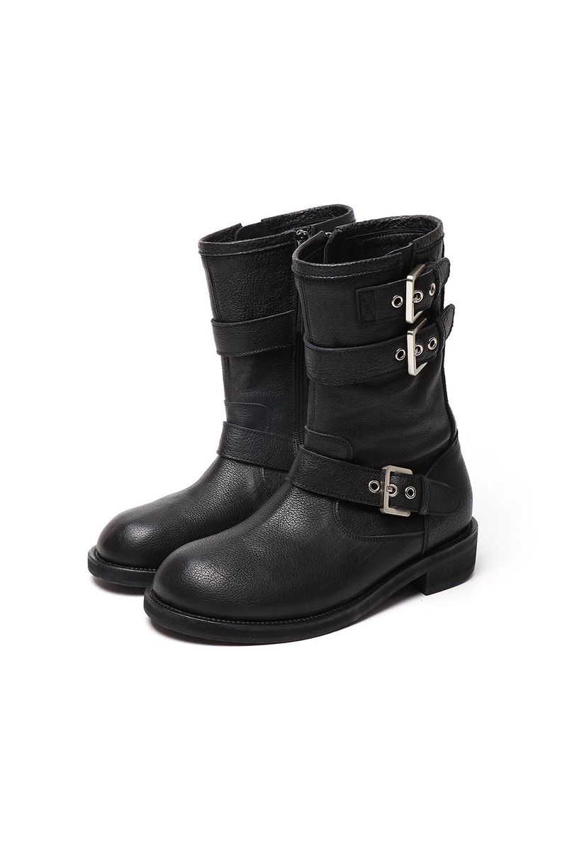 BAY BIKER BOOTS_2COLORS