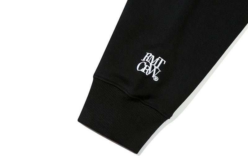 CIRCLE LOGO COTTON ANORAK_BLACK