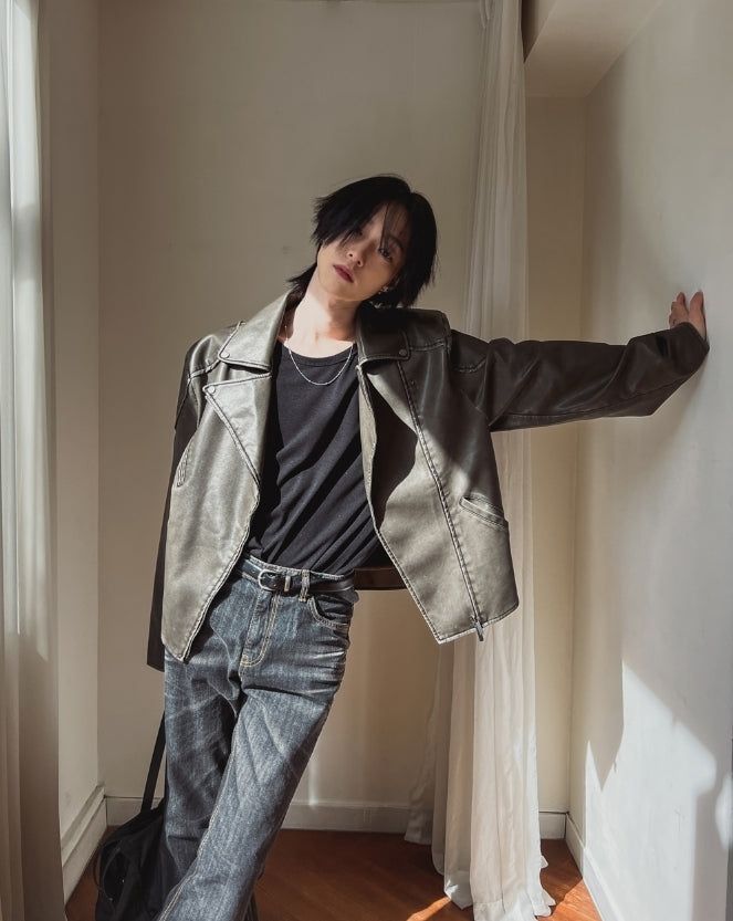 [MADE] [2PACK] Silket U-neck long-sleeve T
