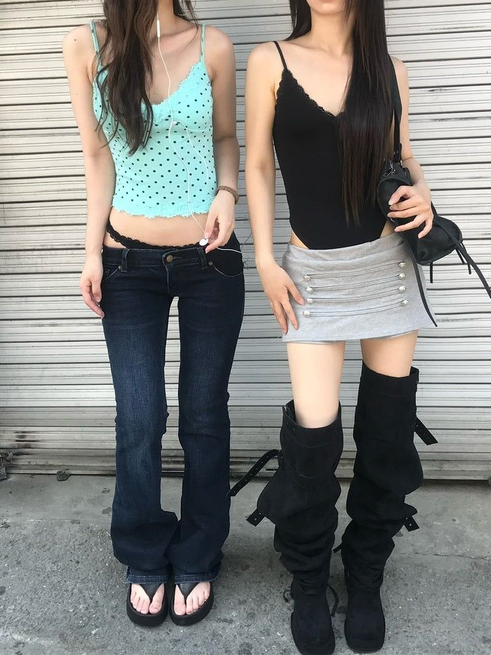 Angel Baby(エンジェルベイビー)の「2000s アイコニックローライズ ブーツカットパンツ(パンツ)」