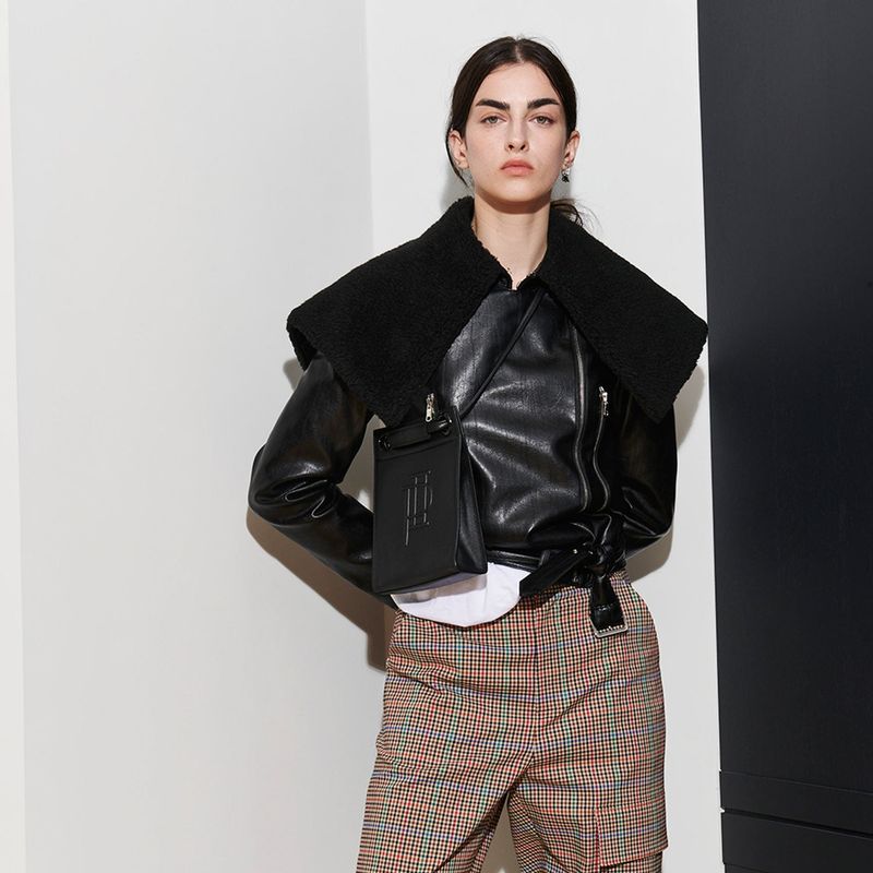  [UNISEX] LOGAN RIDER JACKET, BLACK