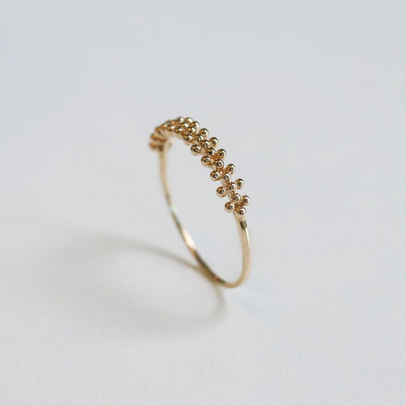 Less is more(レスイズモア)の「14K gold FARO ring(Accessories)」