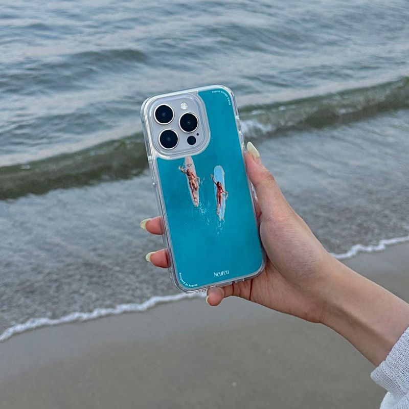 Surfing Girls Case (Jelly Hard)