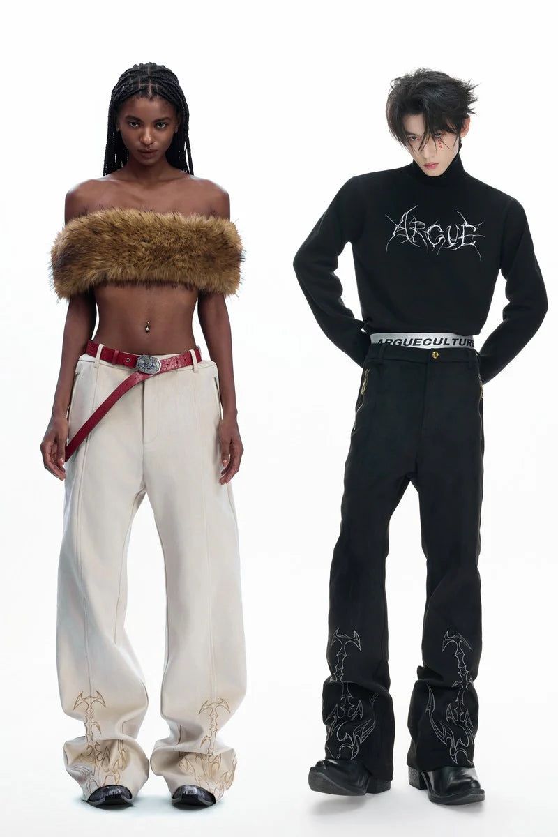 Argue Cultureの「Thorn Totem Embroidered Pants(Pants)」