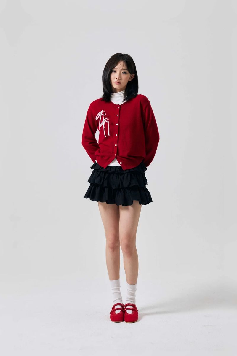 IVY MINI CANCAN SKIRT PANTS / BLACK
