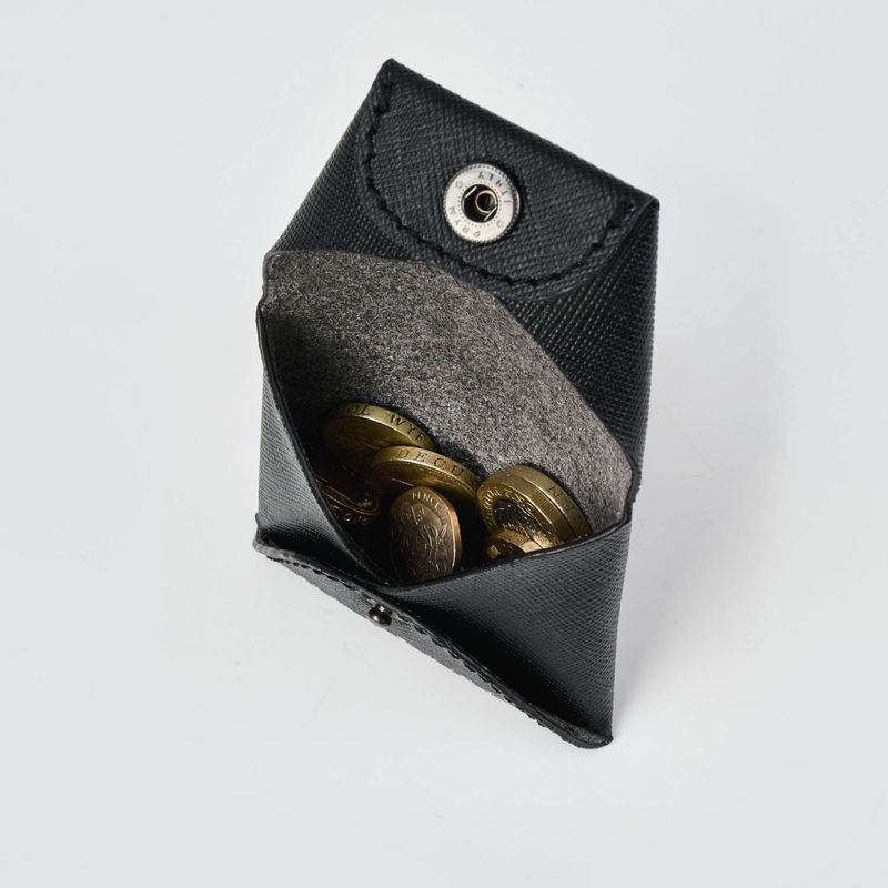 Mushroom Leather Coin Pouch