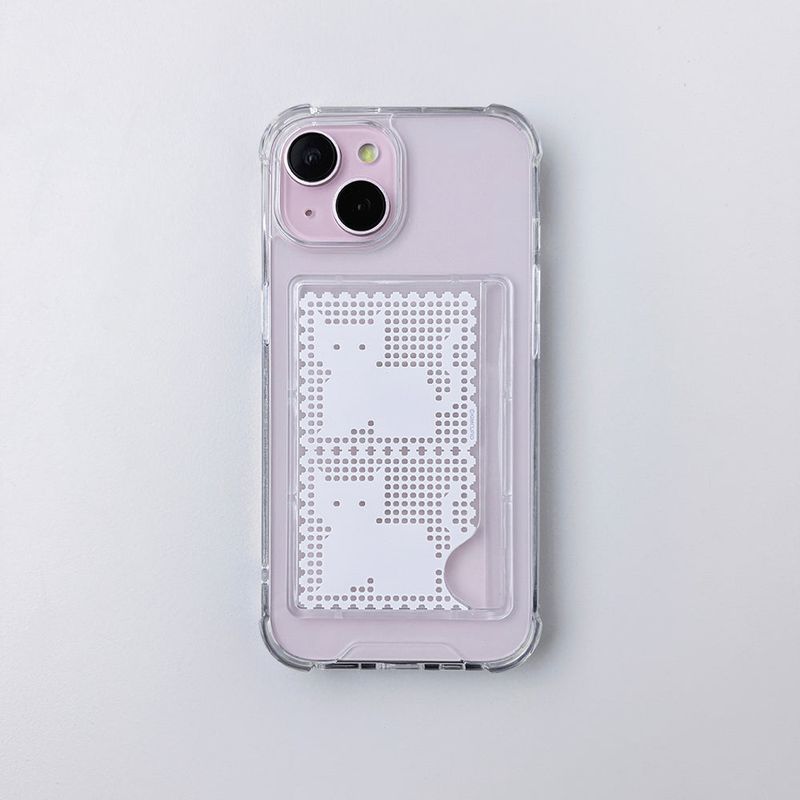 【MADE】 Meow card case - White