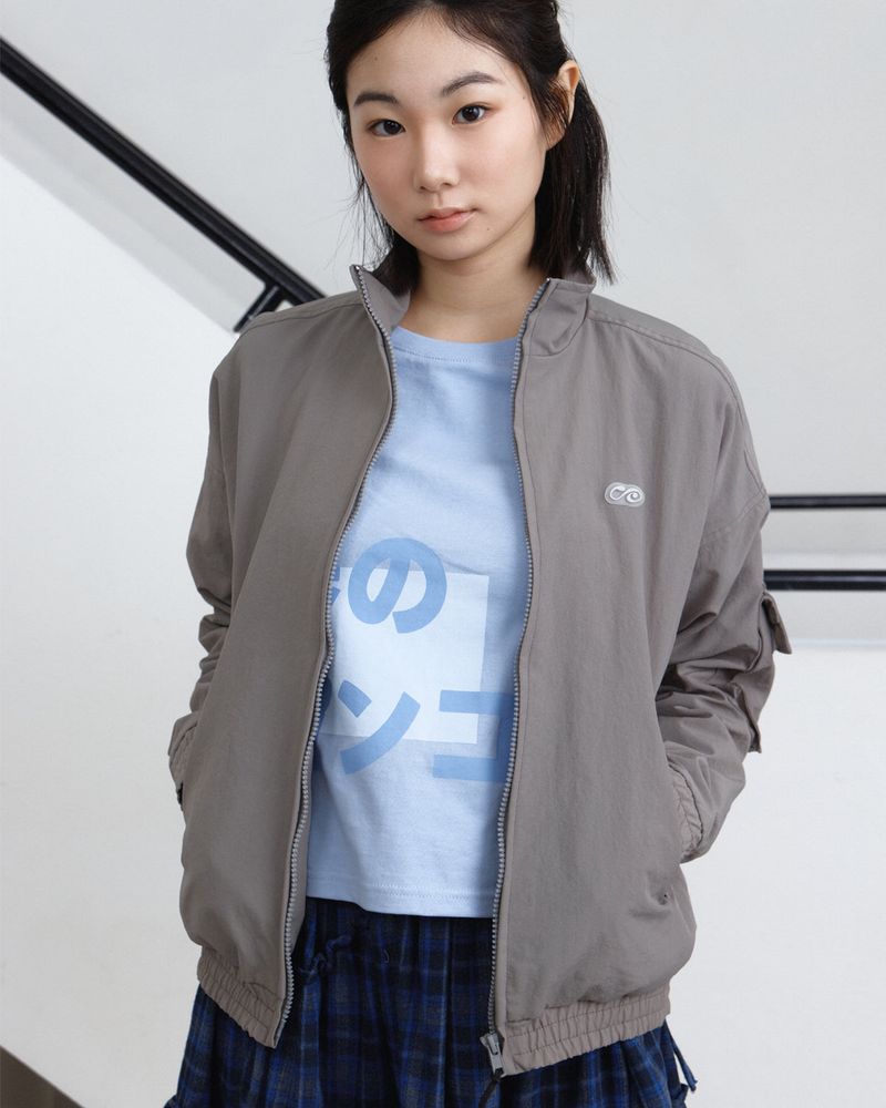 PARAKEET（パラキート）の「Half Neck Nylon Jacket （Jackets/Outerwear）」