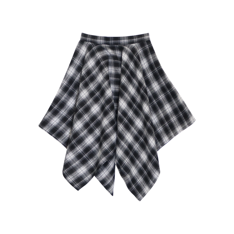 FROST CHECK LAYERED SKIRT