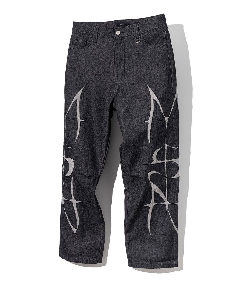 MSN WORK DENIM PANTS MSFJP002-BK
