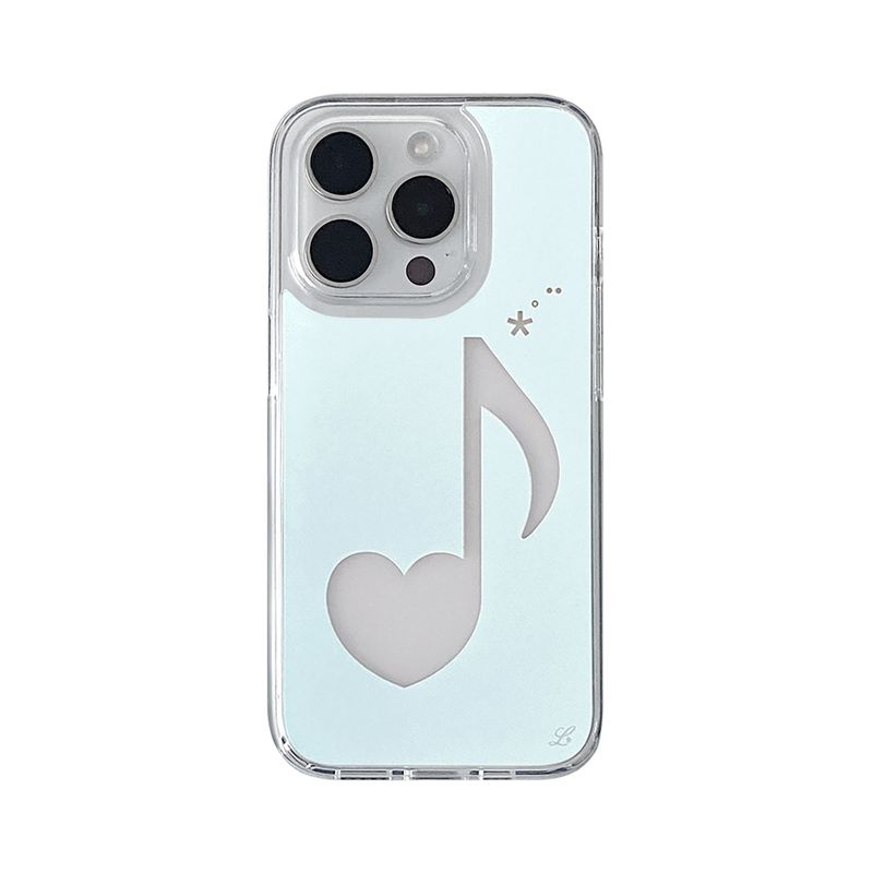 [MADE] MELODY PHONE CASE (clear jelly hard)