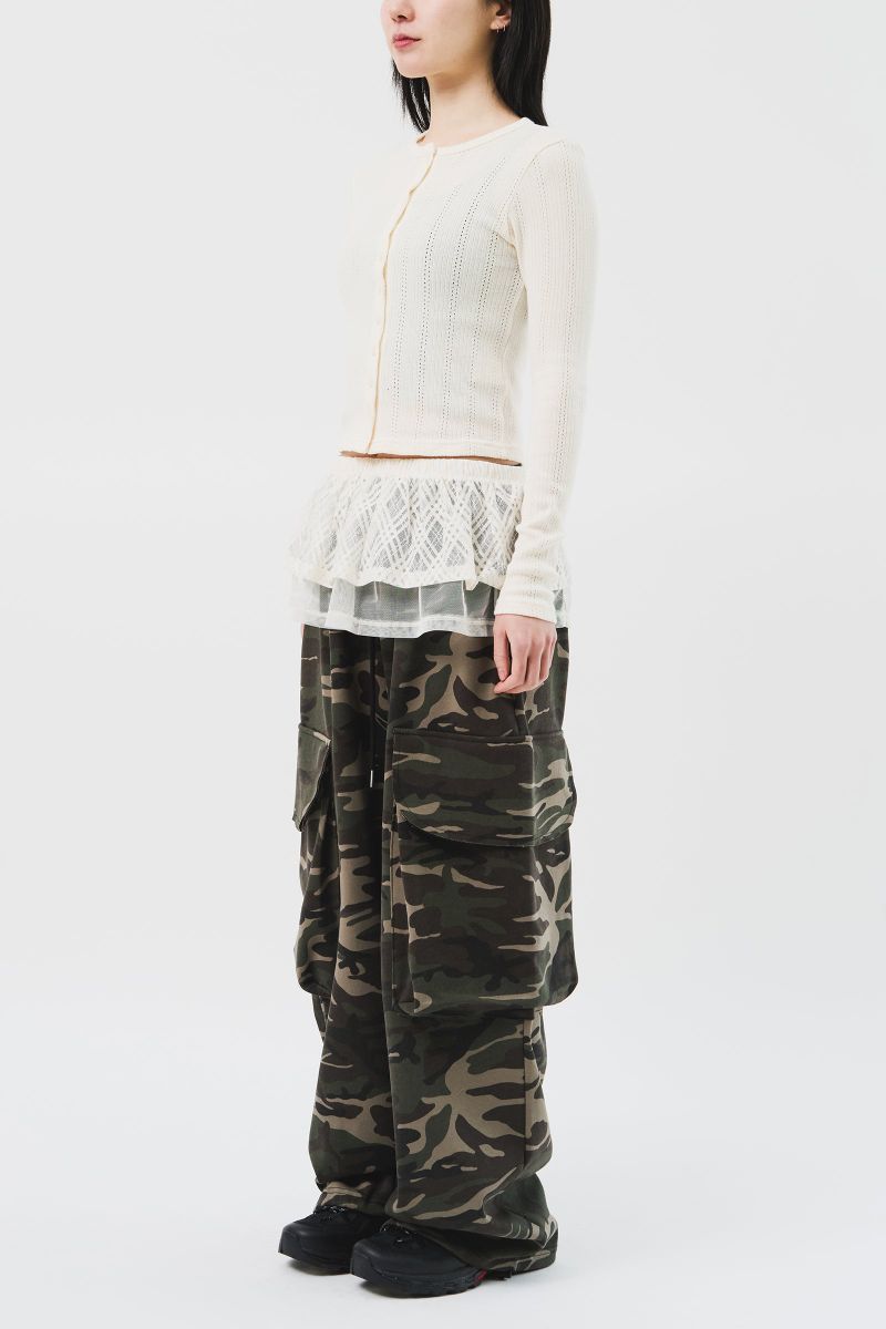 Teo Camo Pocket Sweatpants (2color)