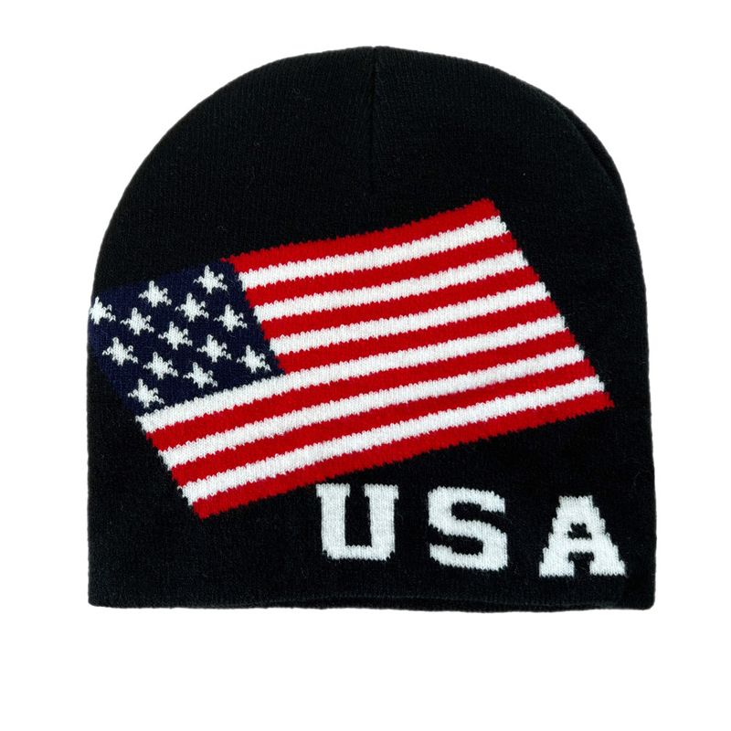 USA Flag Freedom Basic Beanie (3 colors)