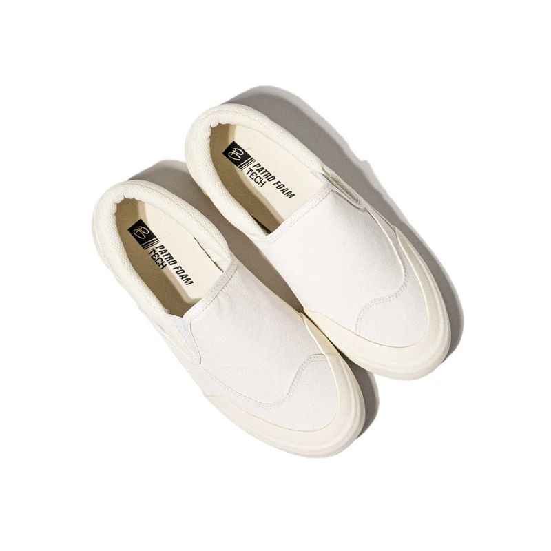 Patrobas Cloud Slip On Off White Sneakers