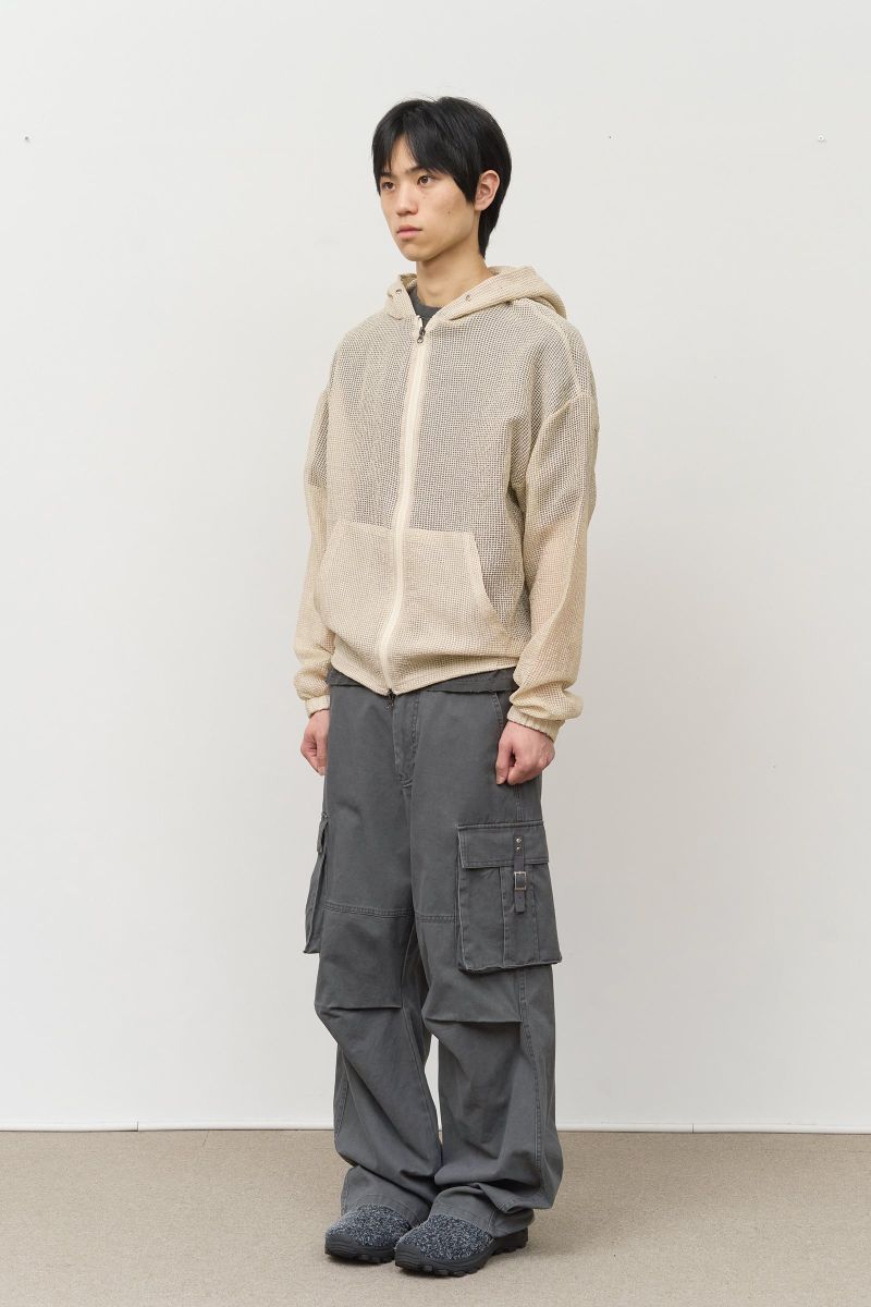 Noka Mesh Hooded Zip Up