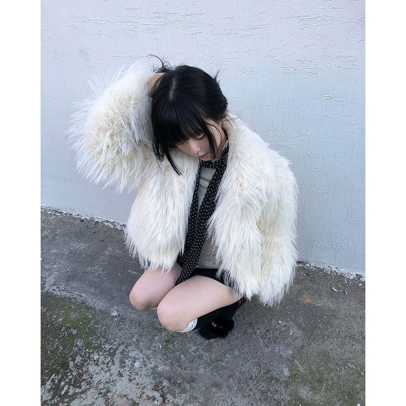 Max Long Fur Jacket