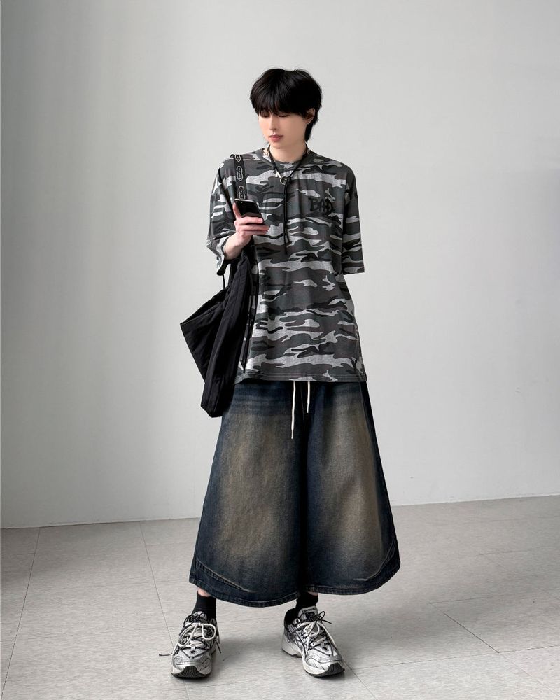 Rifle Dart Bermuda Denim