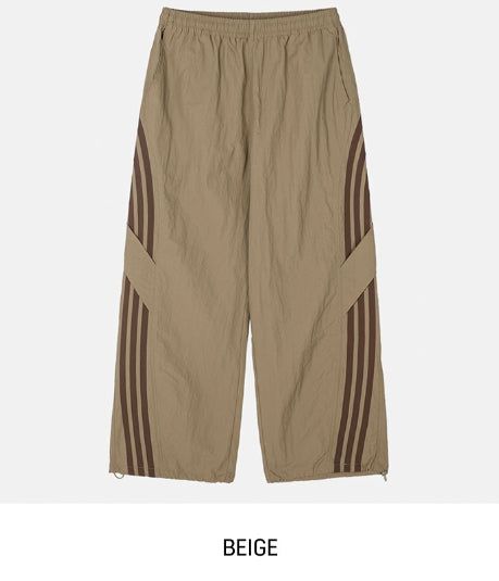 Curve Track Bridge Nylon Pants