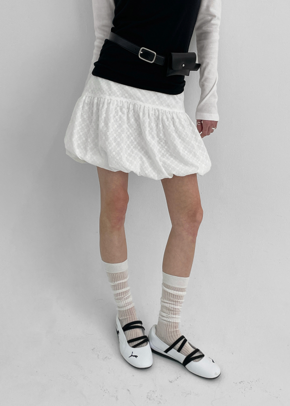 [MADE] Devil Race Balloon Mini Skirt