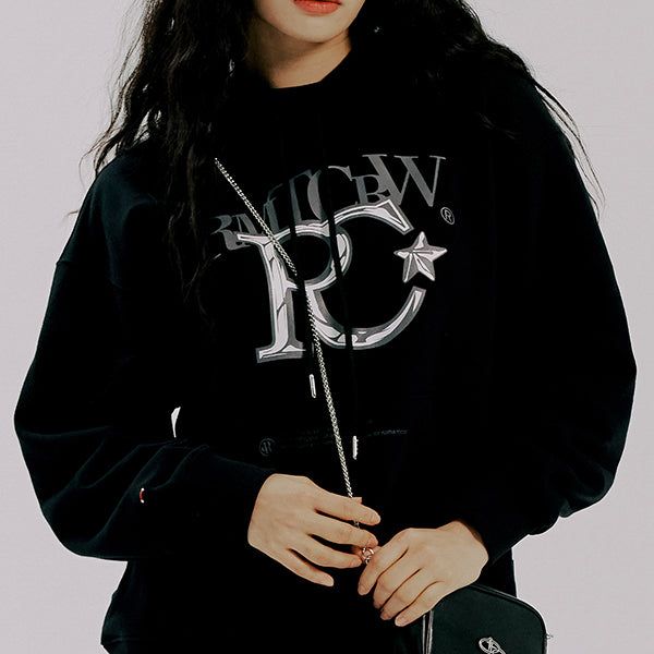 CUBISM FONT HOODIE