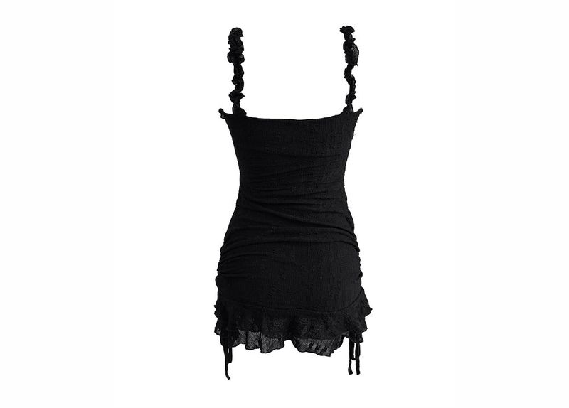 mini frill sleeveless one-piece (2color)