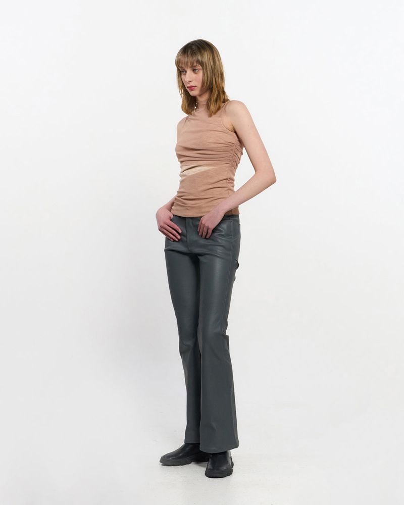 Layered Sleeveless _ BEIGE